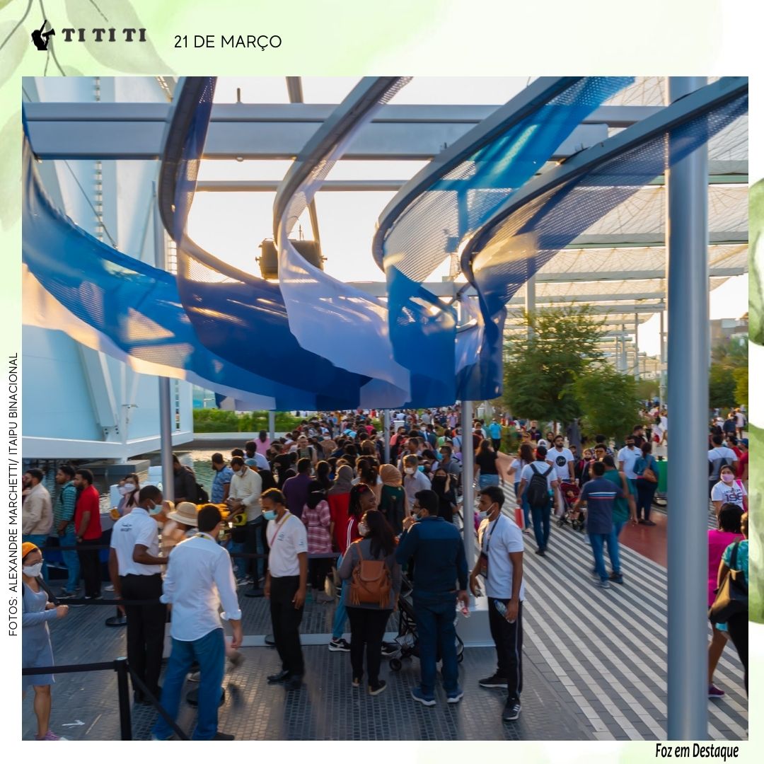 ABERTURA DA EXPOSIÇÃO DA ITAIPU BATE RECORDE DO PAVILHÃO BRASIL NA EXPO 2020 DUBAI tititi-dubai-1-BLOG
