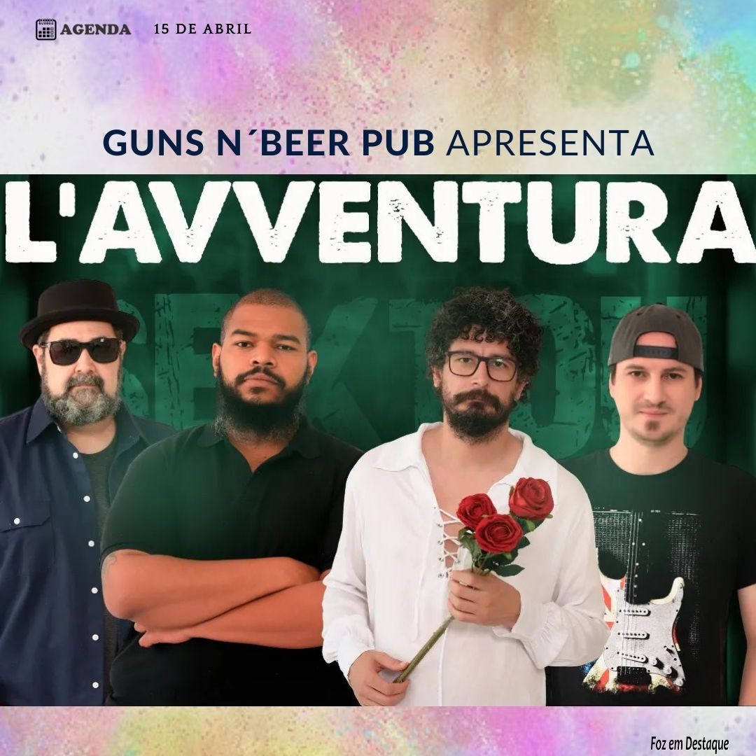 Guns N´Beer Pub apresenta L’AVVENTURA LEGIÃO COVER - O Show agenda-1-blog
