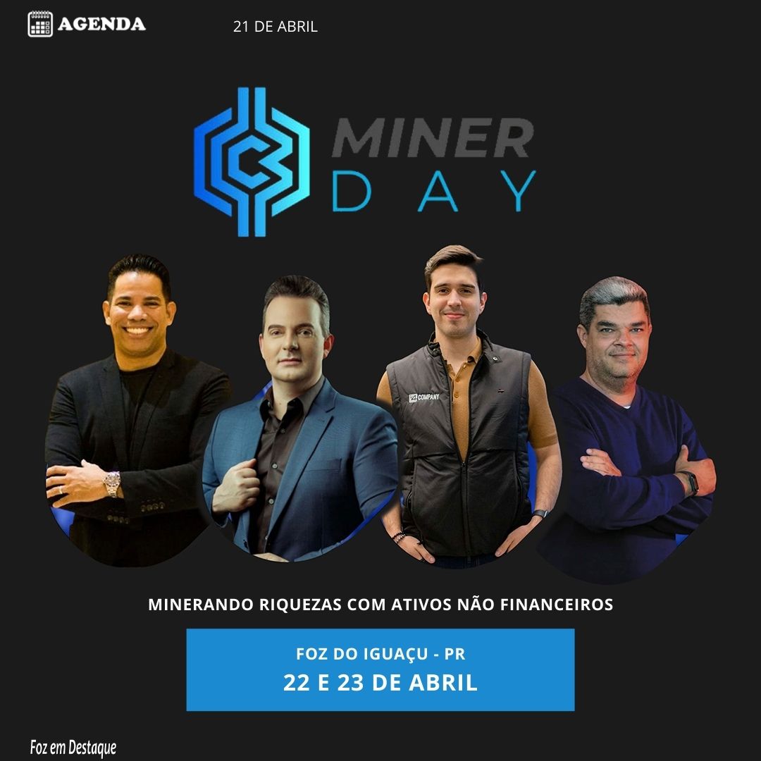 MINER DAY - DESCUBRA COMO TRABALHAR (E LUCRAR) COM ATIVOS NÃO FINANCEIROS agenda-miner-1