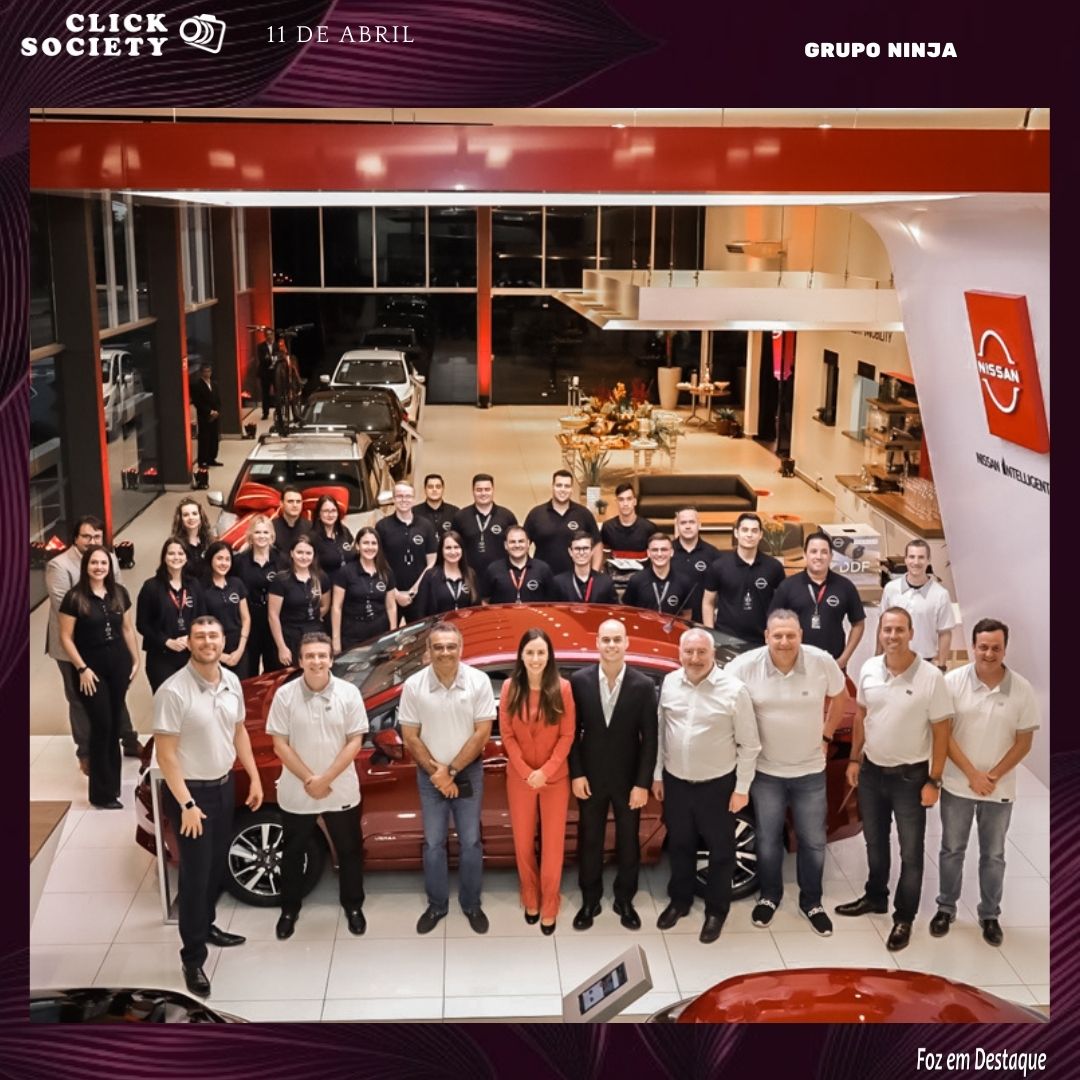 GRUPO NINJA RECEBE DIRETORIA INTERNACIONAL DA NISSAN click-2-BLOG