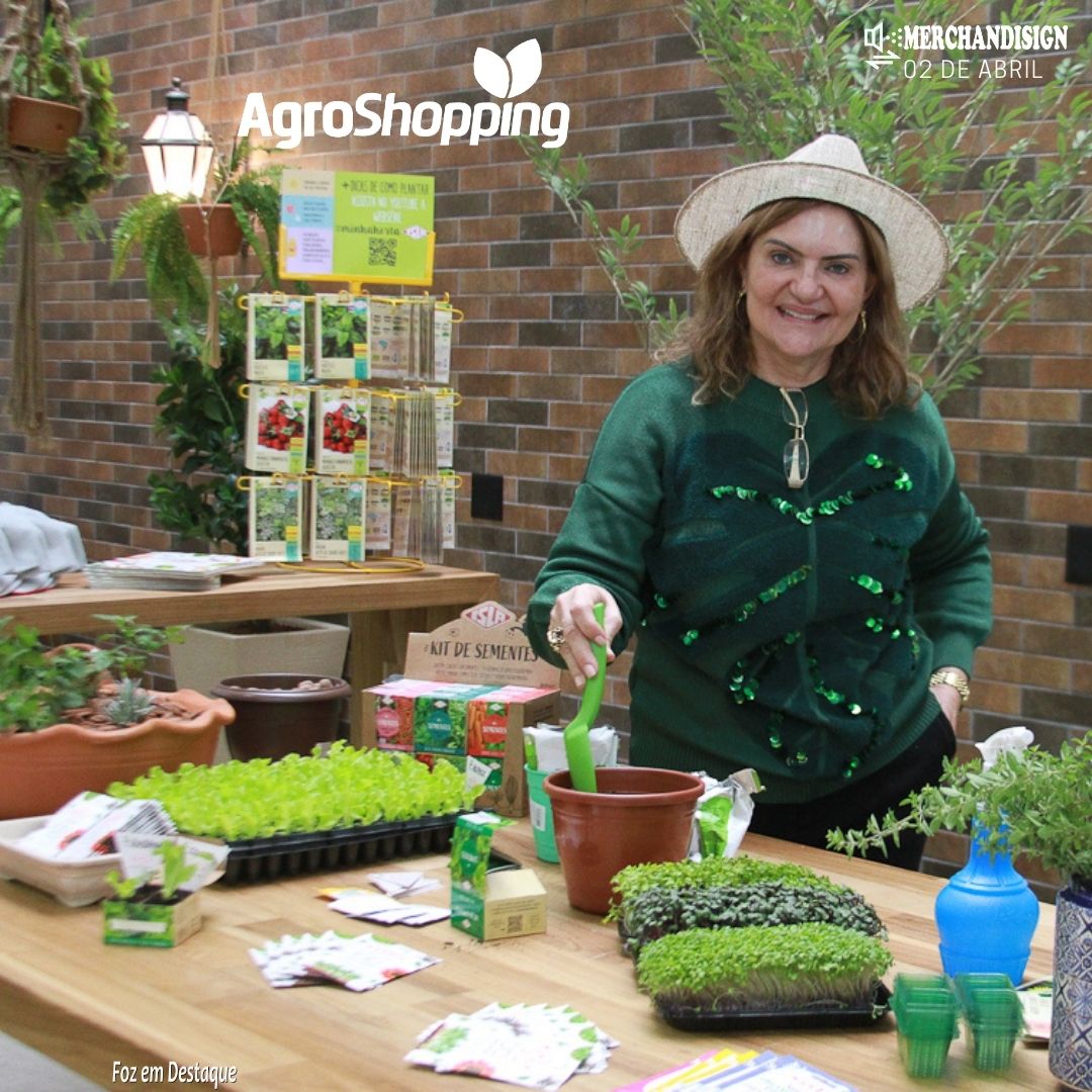 AGROSHOPPING - Outono: Cuidados com o seu jardim merchan agro 4