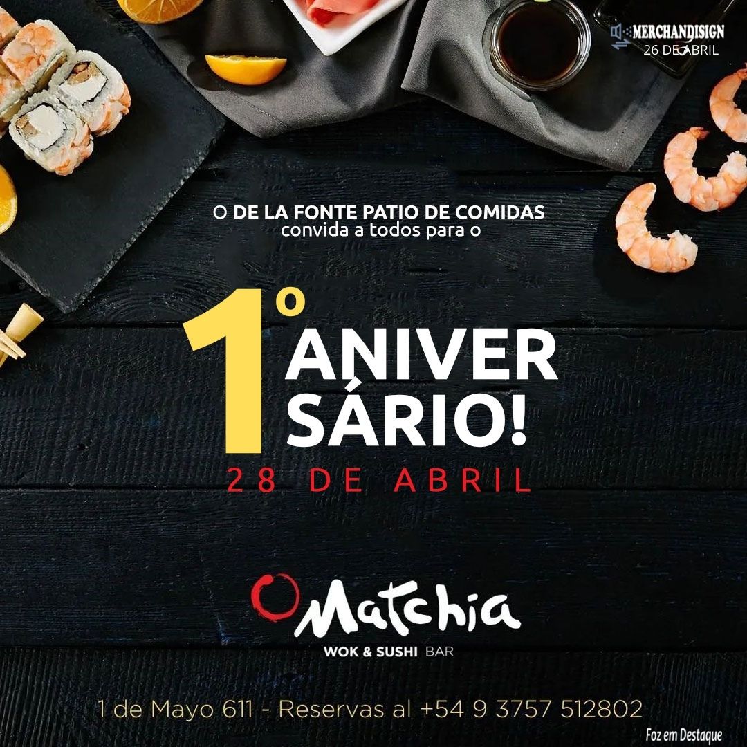Festa no PÁTIO DE LA FONTE merchan-patio