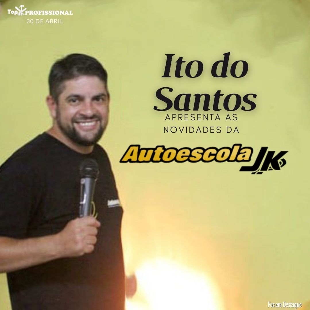 ITO DOS SANTOS APRESENTA AS NOVIDADES DA AUTOESCOLA JK CENTRO topprof - autoescola