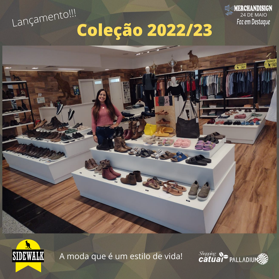 SIDE WALK Foz recebe novos modelos da coleção 2022/23 32