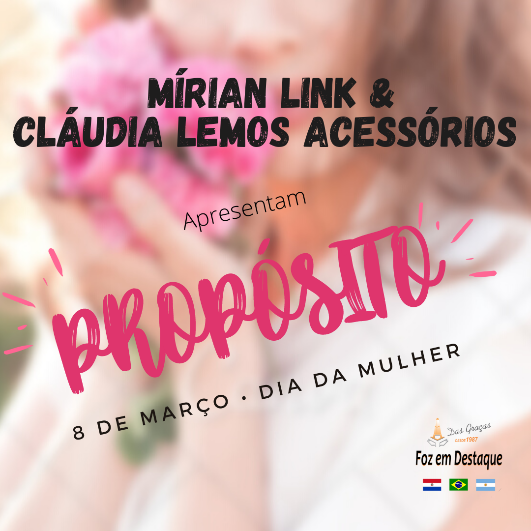 PROPÓSITO - Com MIRIAN LINK & CLÁUDIA LEMOS Semijóias Design sem nome