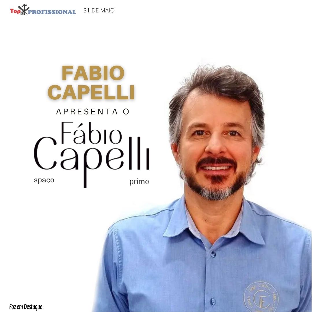 FABIO CAPELLI APRESENTA SEU NOVO ESPAÇO DE BELEZA TOP-CAPELLI