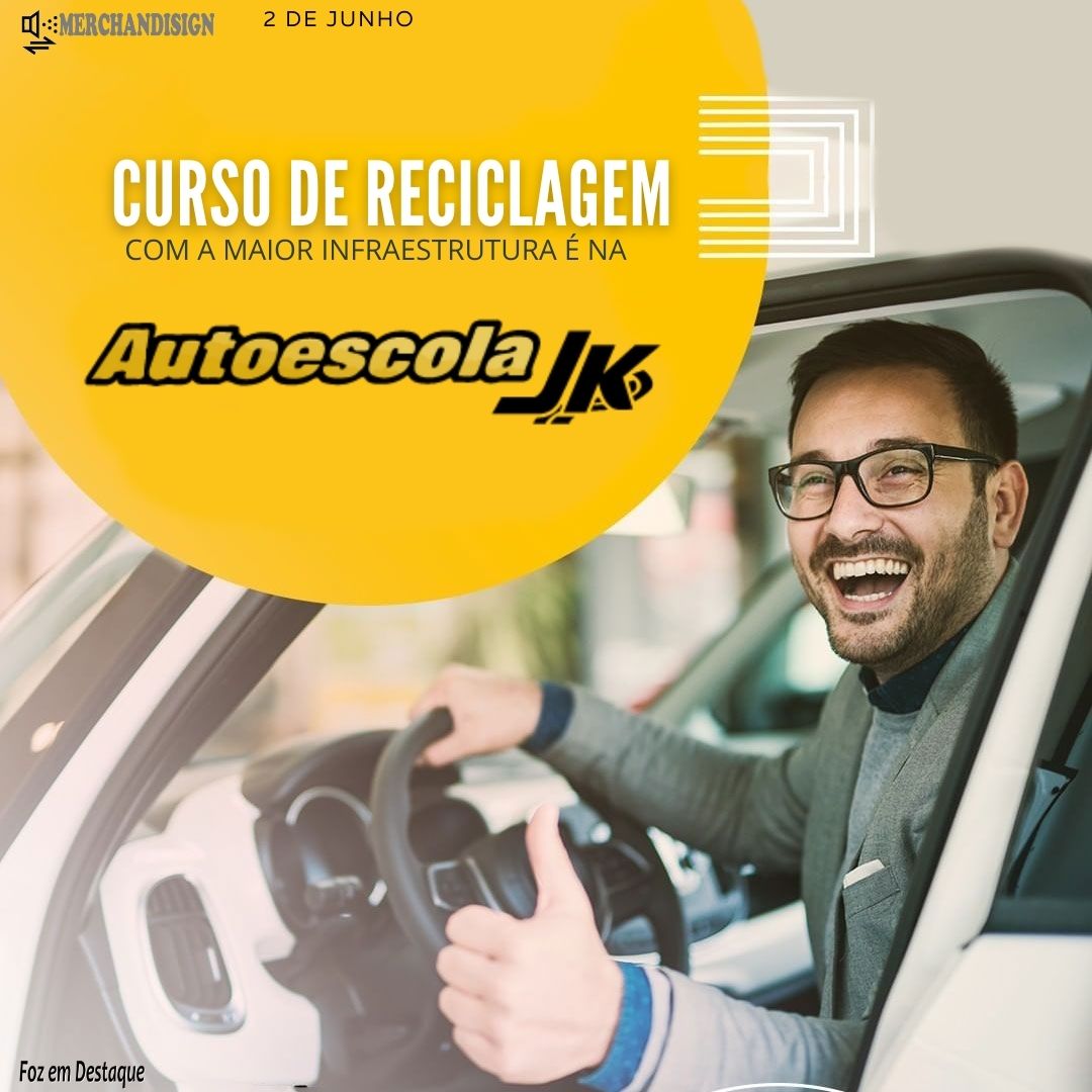 CURSO DE RECICLAGEM COM A MAIOR INFRAESTRUTURA É NA AUTOESCOLA JK MERCHAN-JK-blog