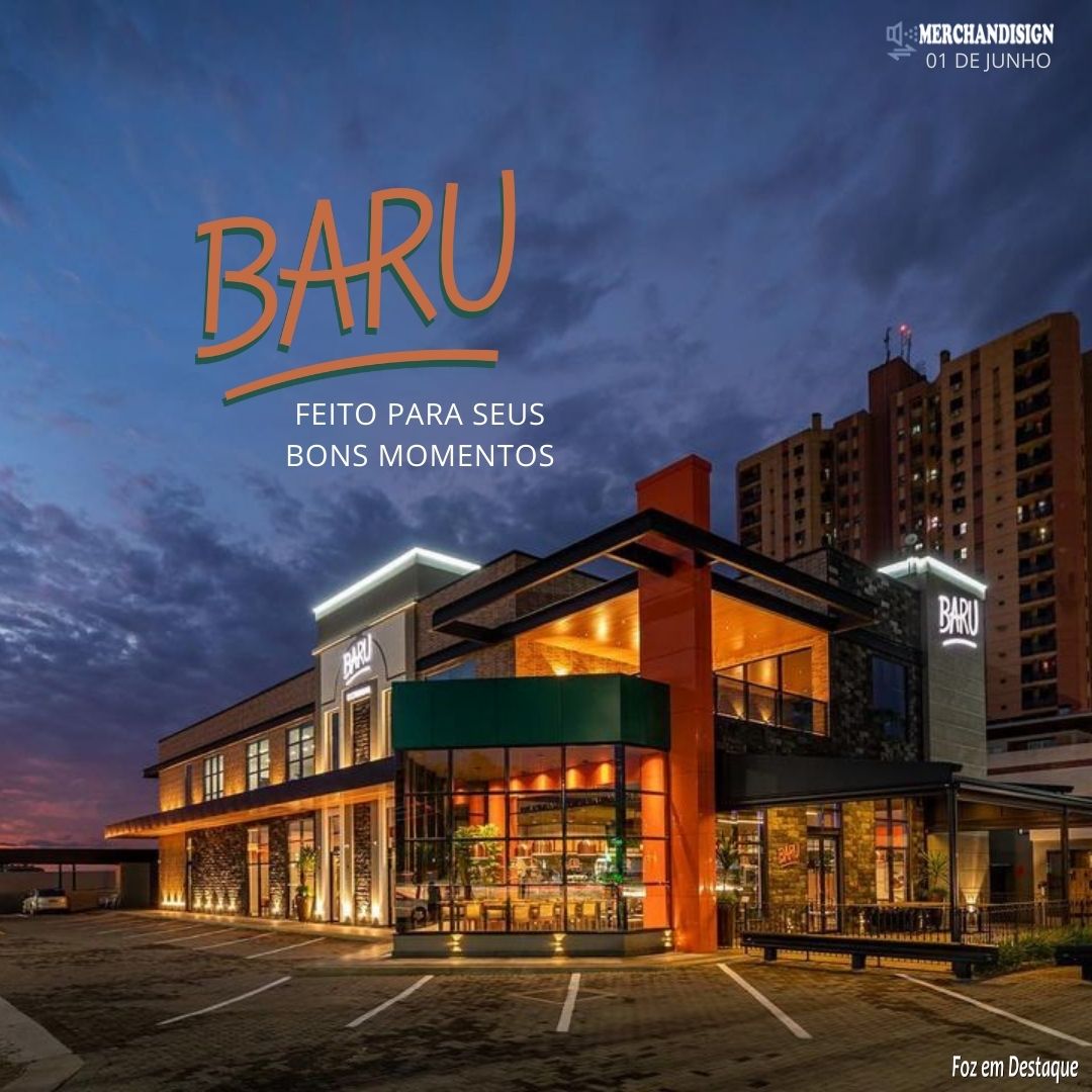 BARU: Feito para seus bons momentos merchan-baru