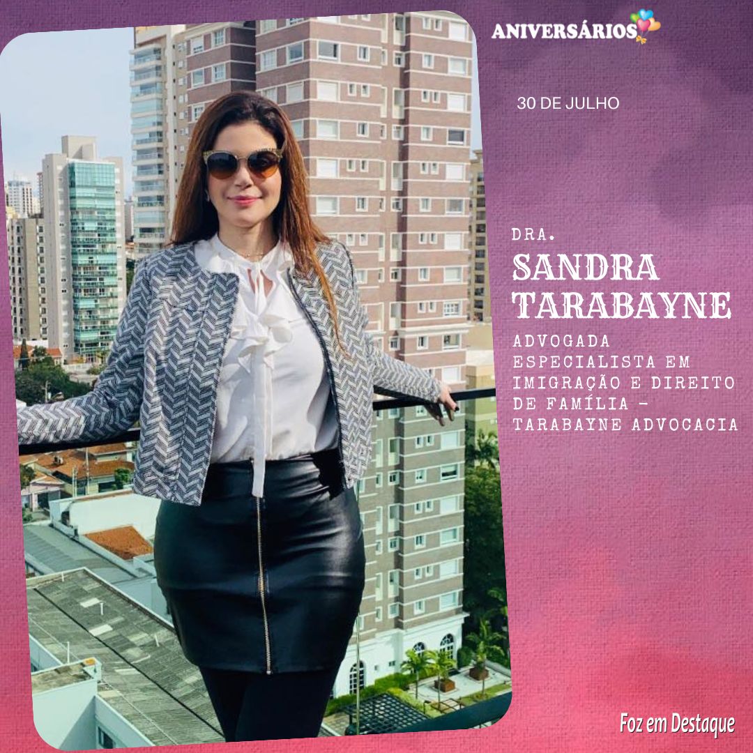 Aniversários: 30 de julho 15-30