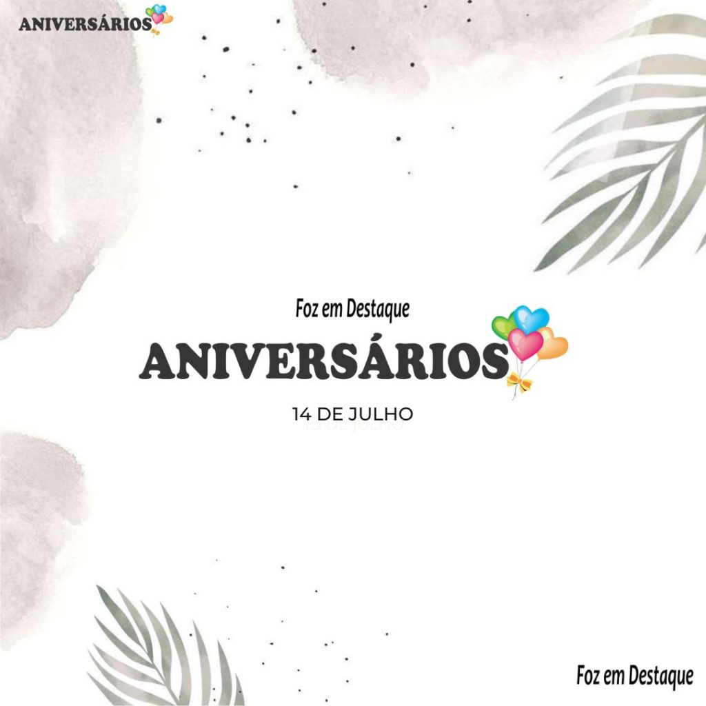 Aniversários em Destaque hoje