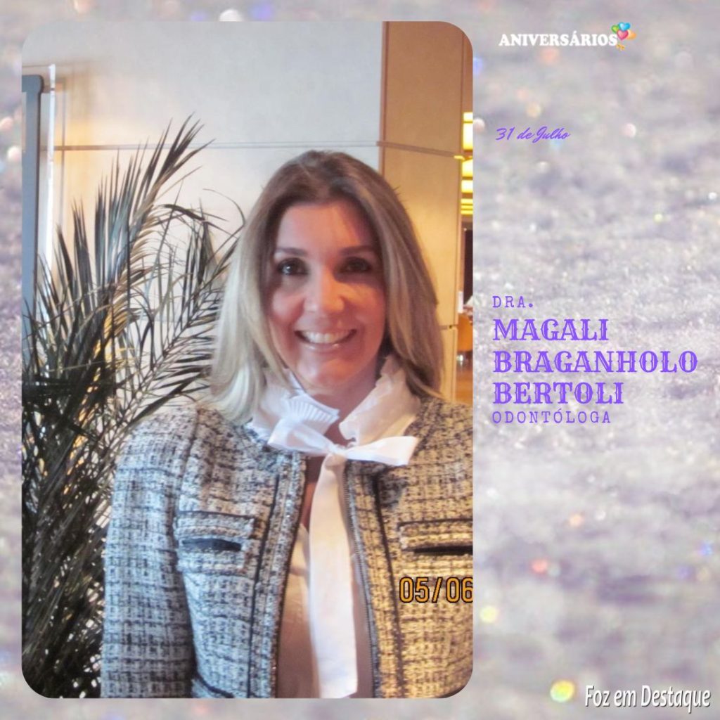 Aniversários: Magali Bertoli