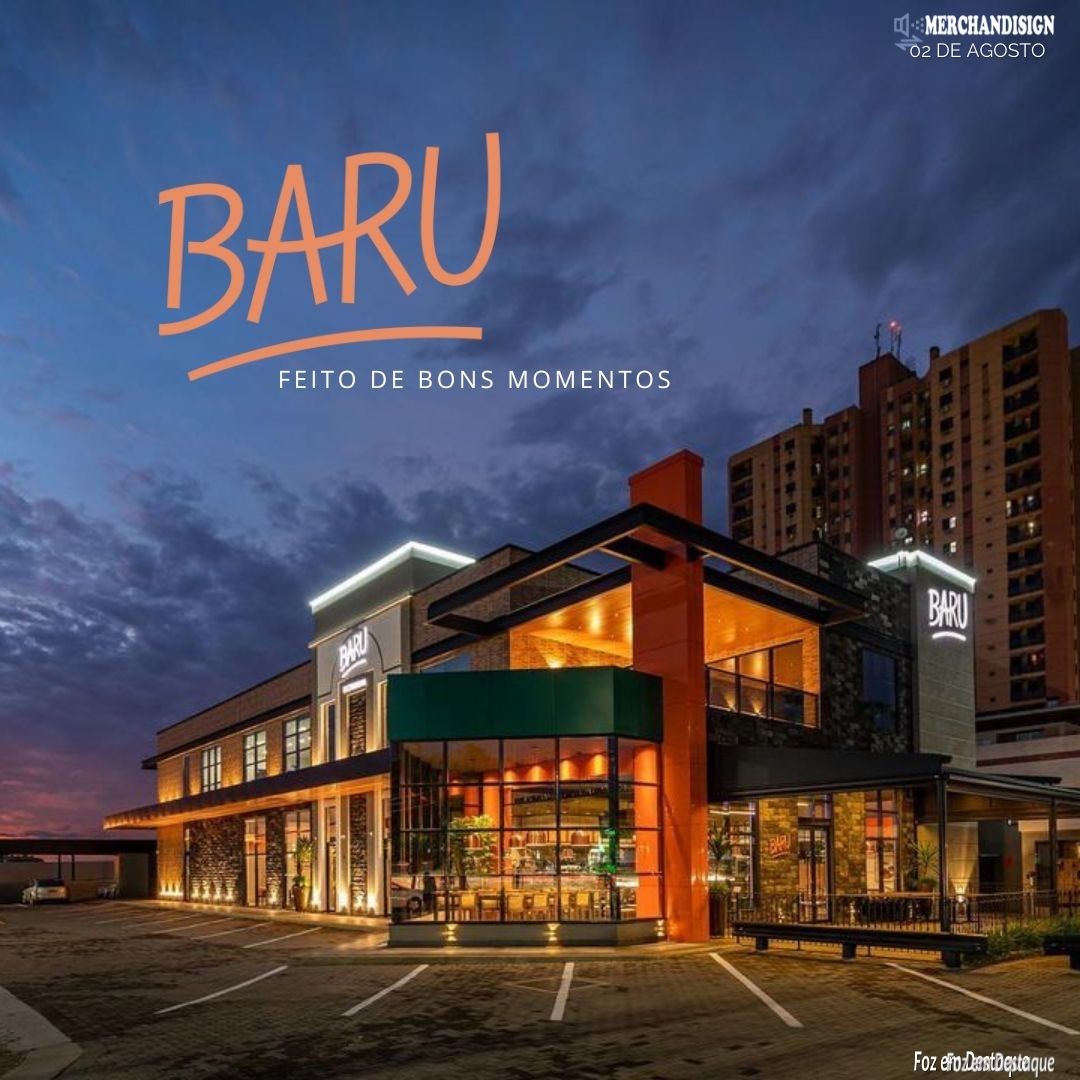UM NOVO CONCEITO DE GASTRONOMIA merchan-baru