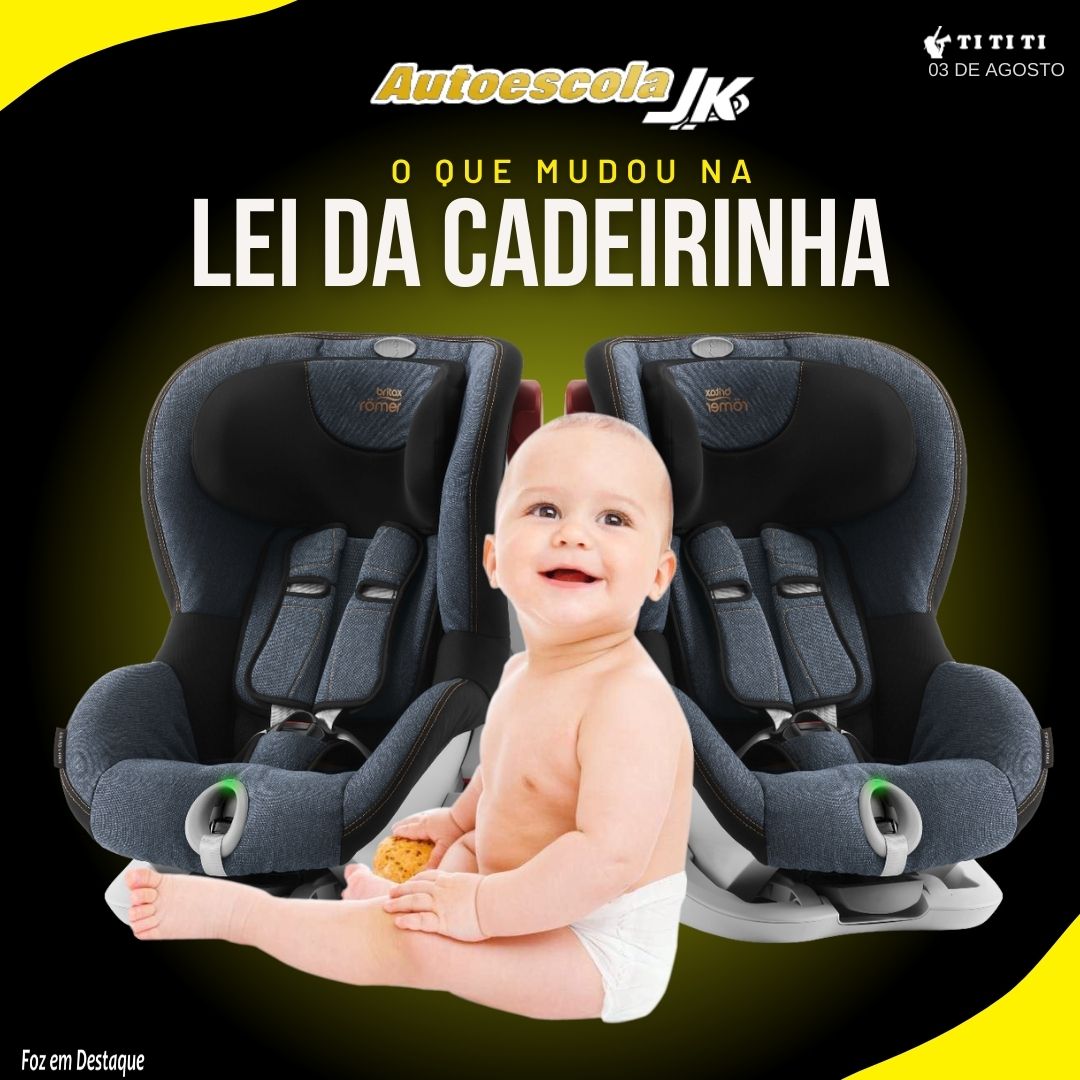 O QUE MUDOU NA LEI DA CADEIRINHA tititi-jk