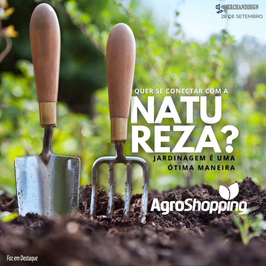 QUER SE CONECTAR COM A NATUREZA? merchan-agro-