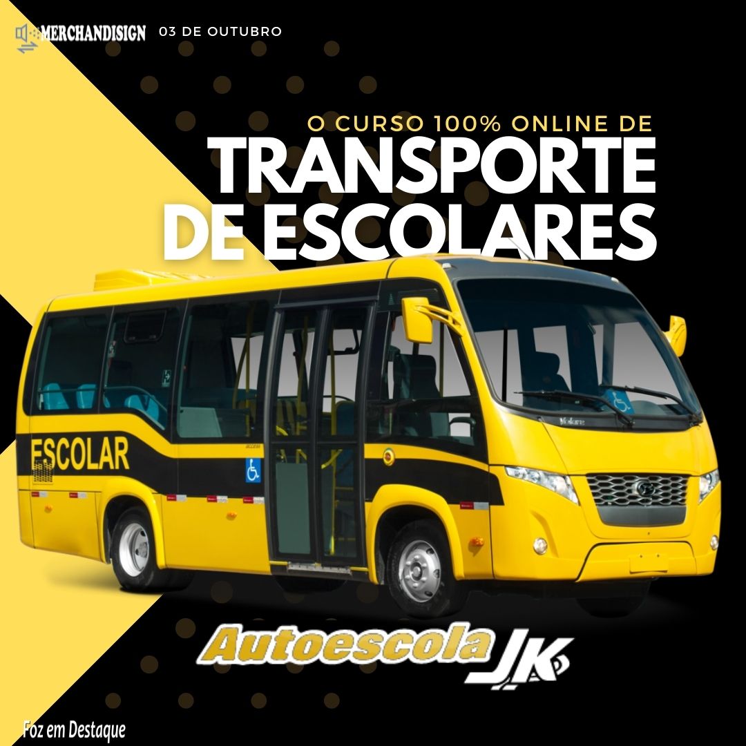 O CURSO 100% ONLINE DE TRANSPORTE DE ESCOLARES (CETE) merchan-jk-8