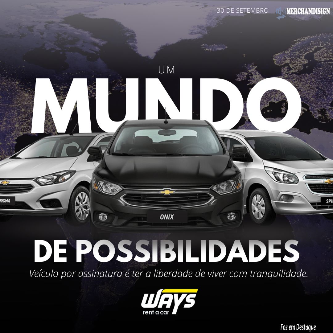 UM MUNDO DE POSSIBILIDADES merchan-ways