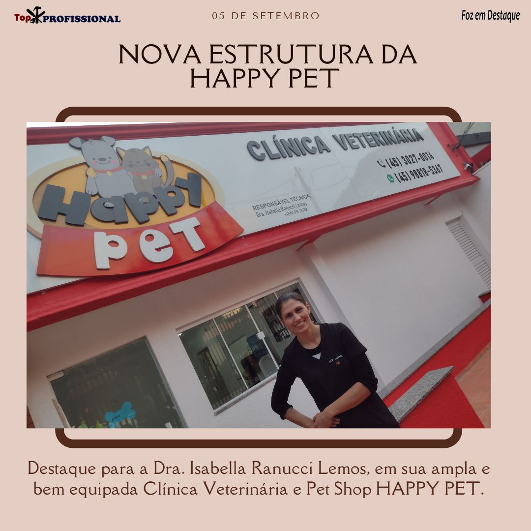 NOVA ESTRUTURA DA HAPPY PET top-prof-1