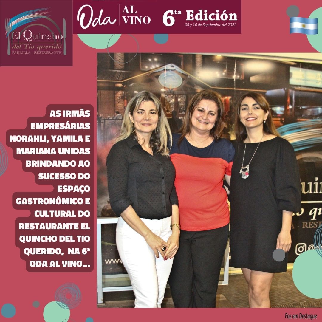 EL QUINCHO DEL TIO QUERIDO É ATRAÇÃO NA 6ª ODA AL VINO RESTAURANTE EL QUINCHO DEL TIO QUERINDO NA ODA AL VINO