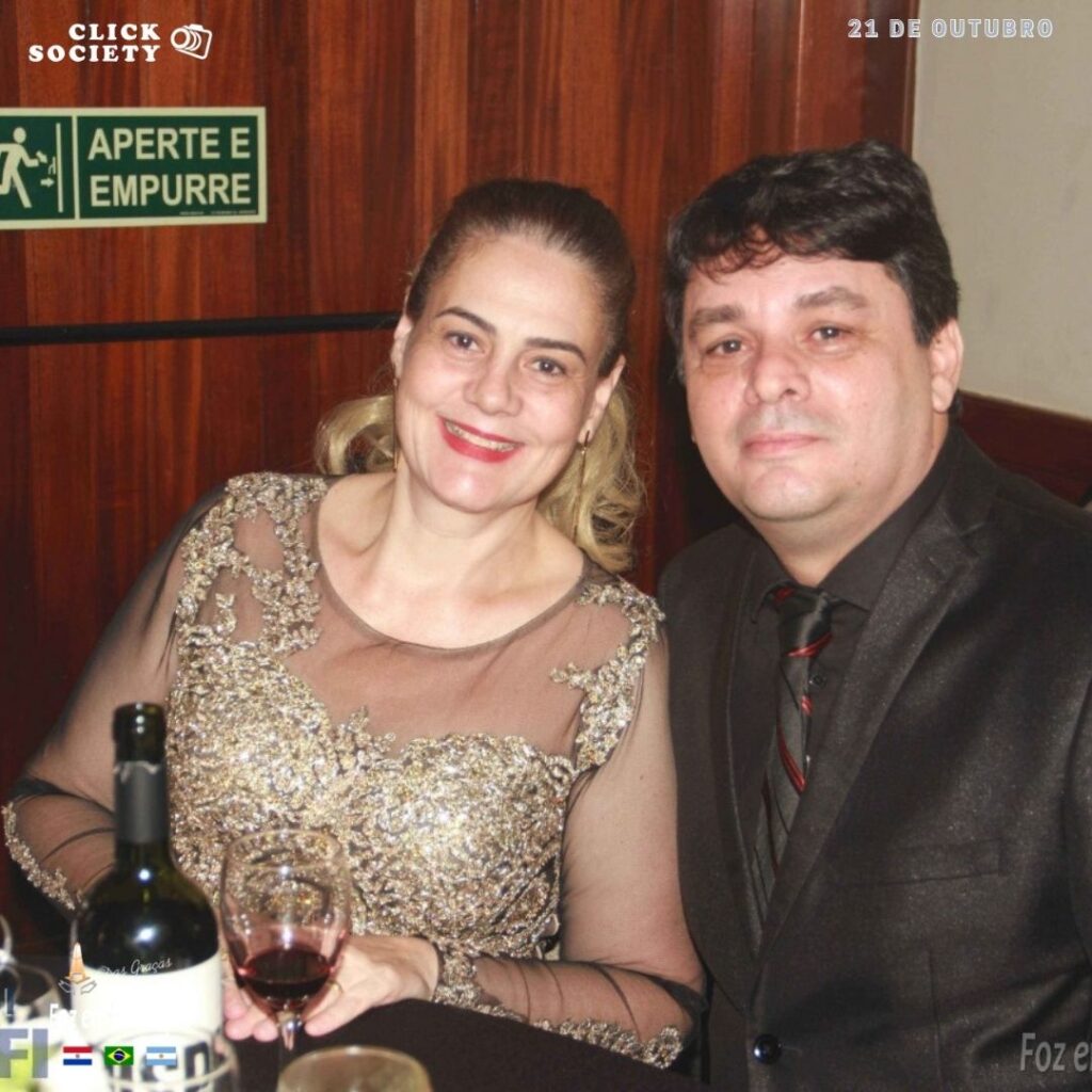 Engenheiro CELCIO ESCOBAR e sua esposa KERCIA ESCOBAR
