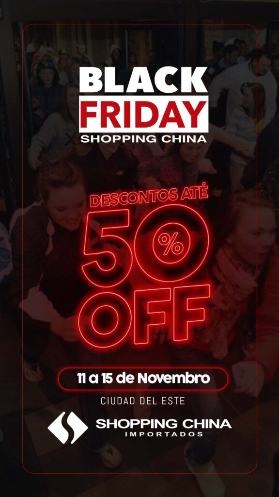 BLACK FRIDAY SHOPPING CHINA CDE