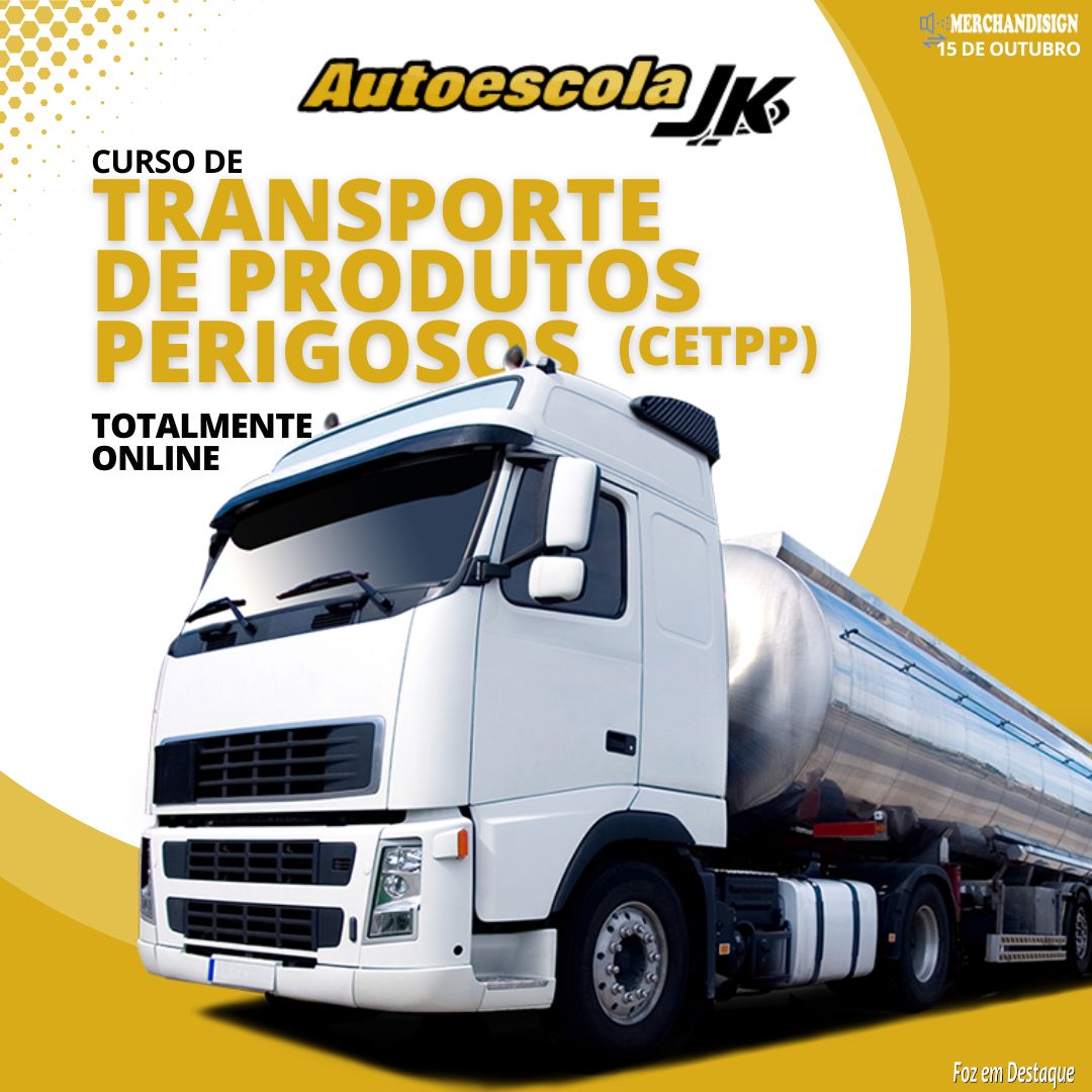 CURSO DE TRANSPORTE DE PRODUTOS PERIGOSOS (CETPP) MERCHAN-JK