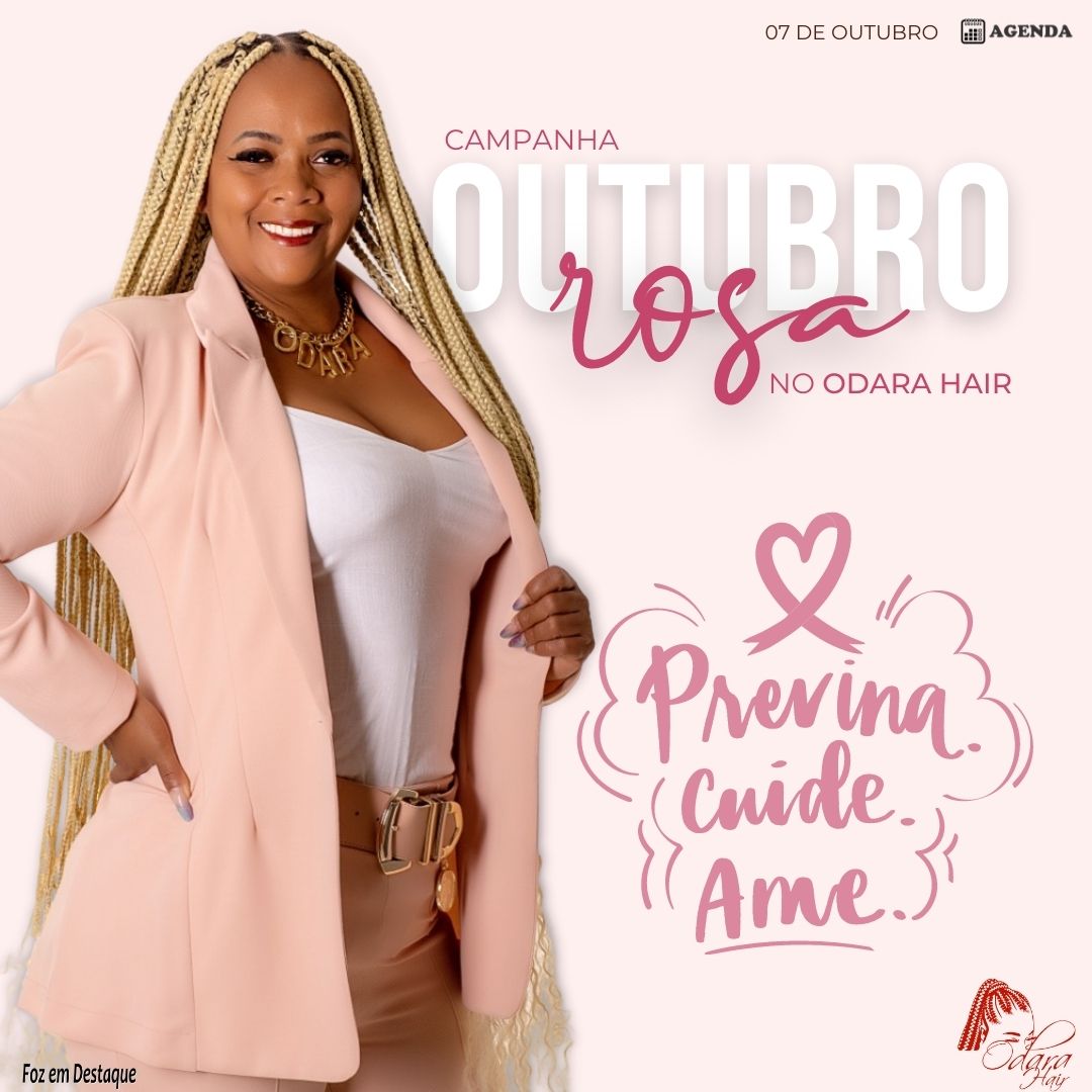 CAMPANHA OUTUBRO ROSA NO ODARA HAIR agenda-odara