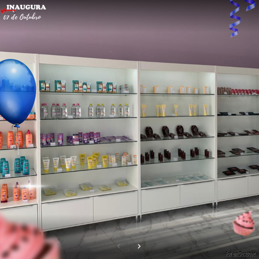HELENA COSMÉTICOS INAUGURA HOJE