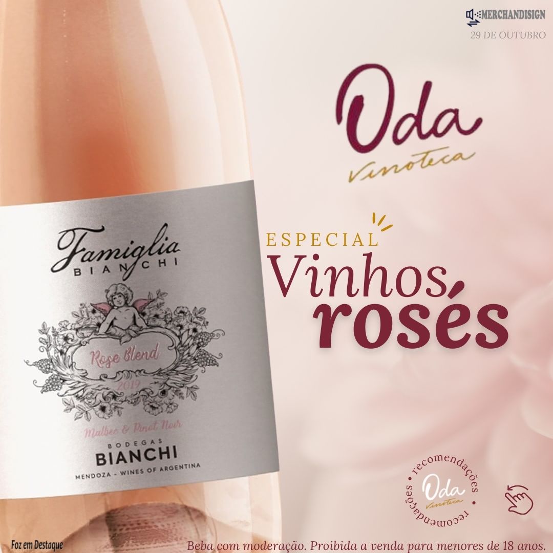 ESPECIAL VINHOS ROSÉS! merchan-oda-1-22