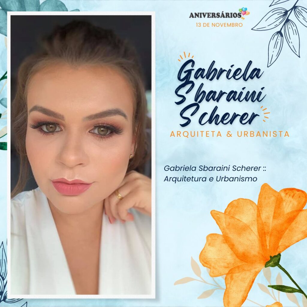 Gabriela Sbaraini Scherer,