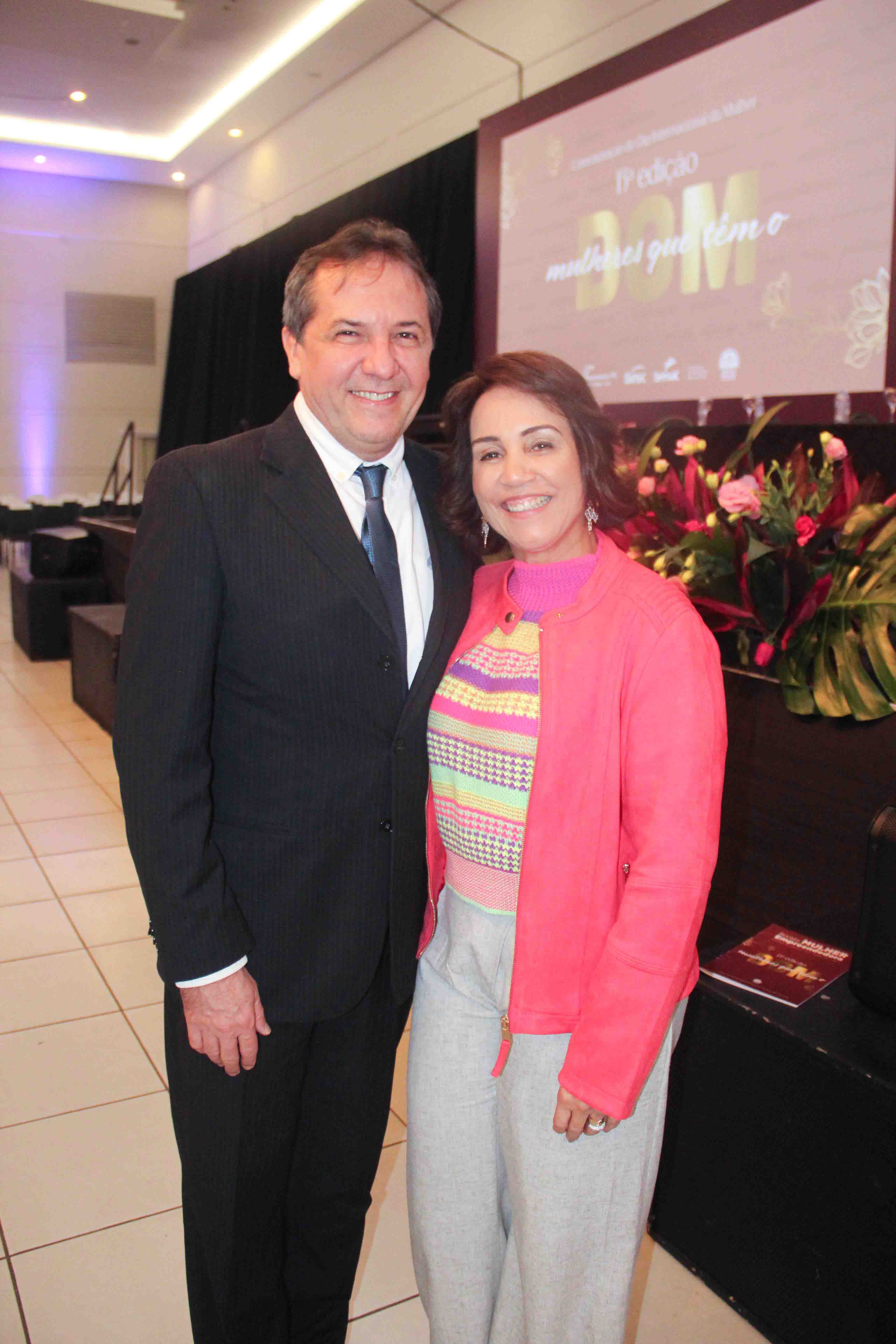 FECOMÉRCIO CMEG PREMIA MULHERES CHICO BRASILEIRO E ROSA JERONYMO