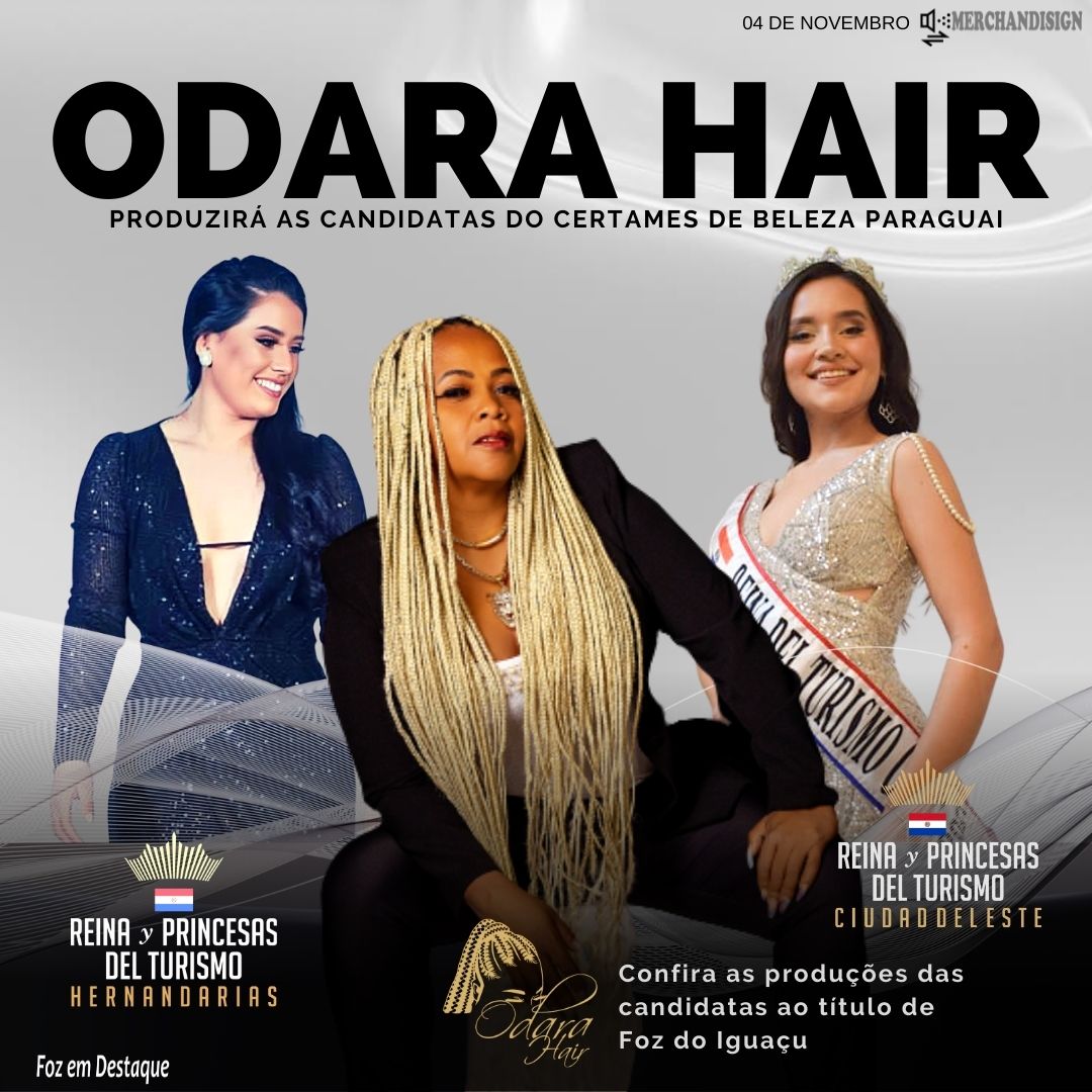 ODARA HAIR NO REINA DEL TURISMO CDE 2022 MERCHAN - ODARA
