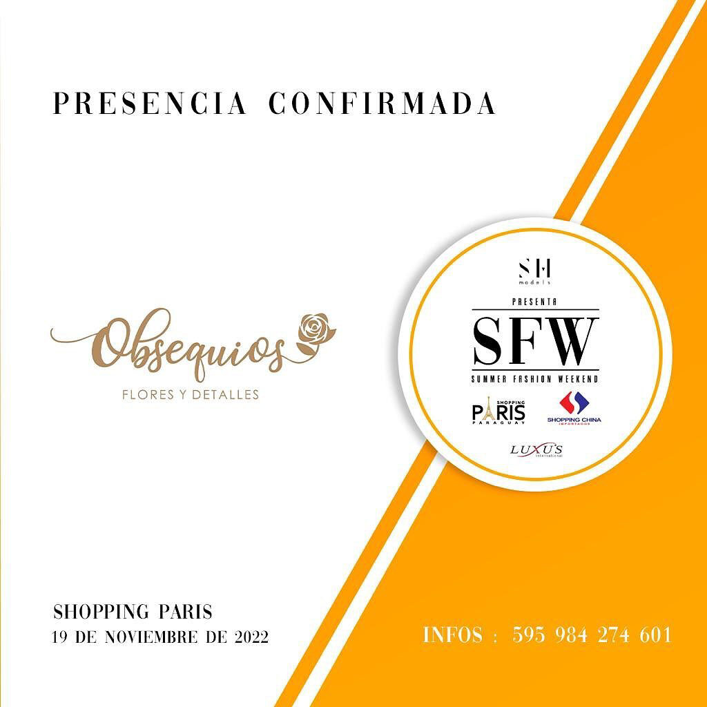 SUMMER FASHION WEEKEND SHOPPINGPARIS OBSEQUIOS PY