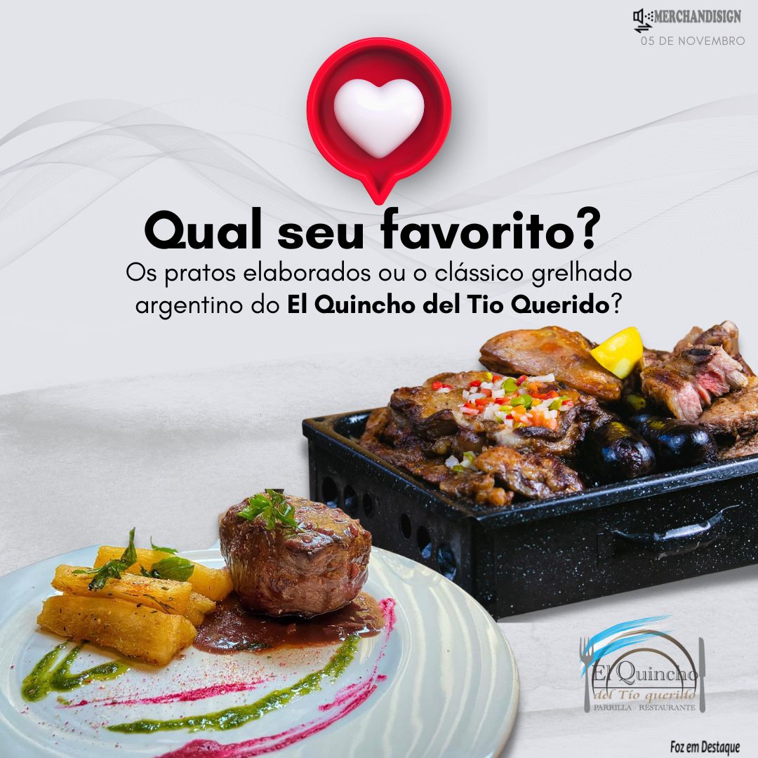 QUAL SEU FAVORITO? merchan-el-quincho