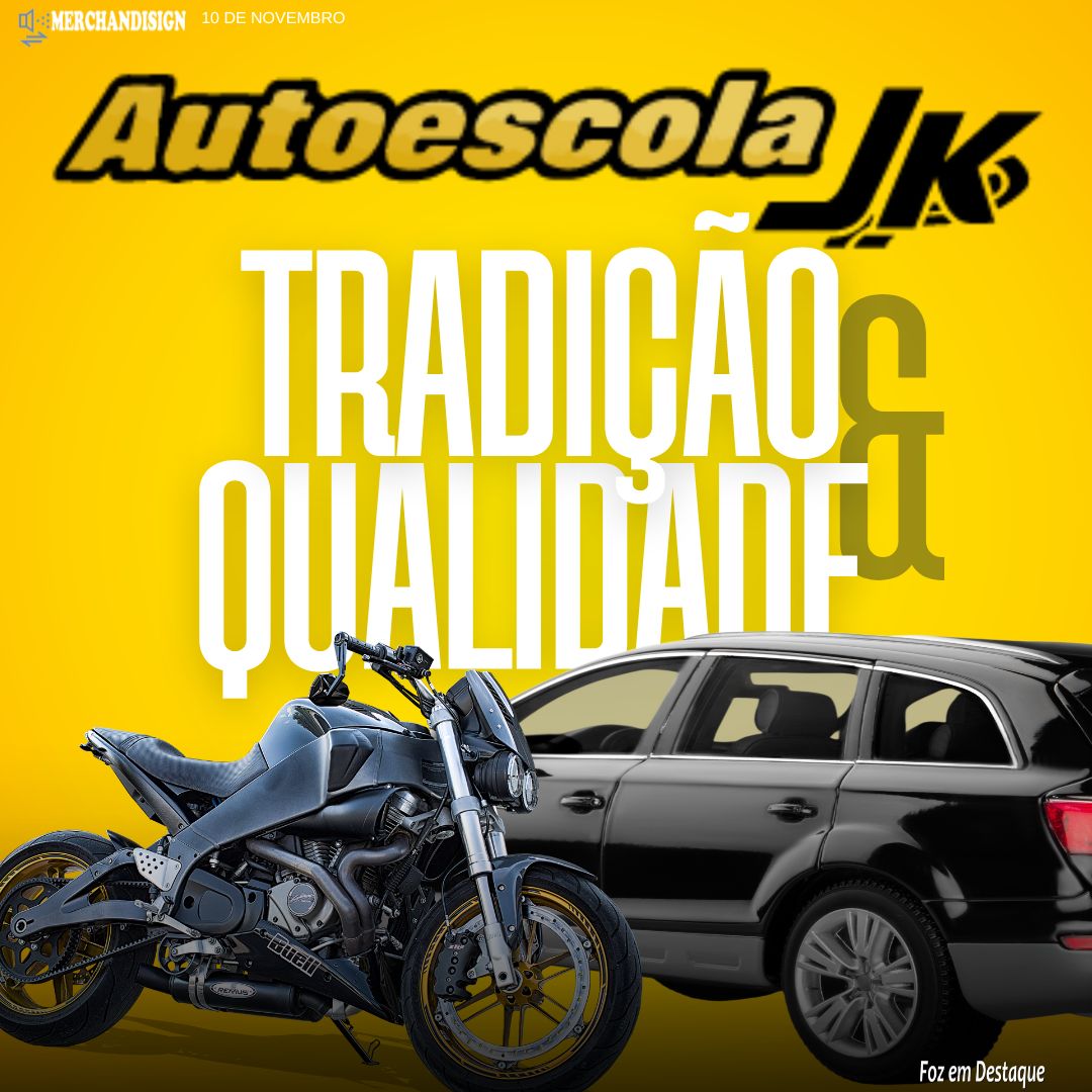 Tradição e Qualidade de ensino! merchan-jk