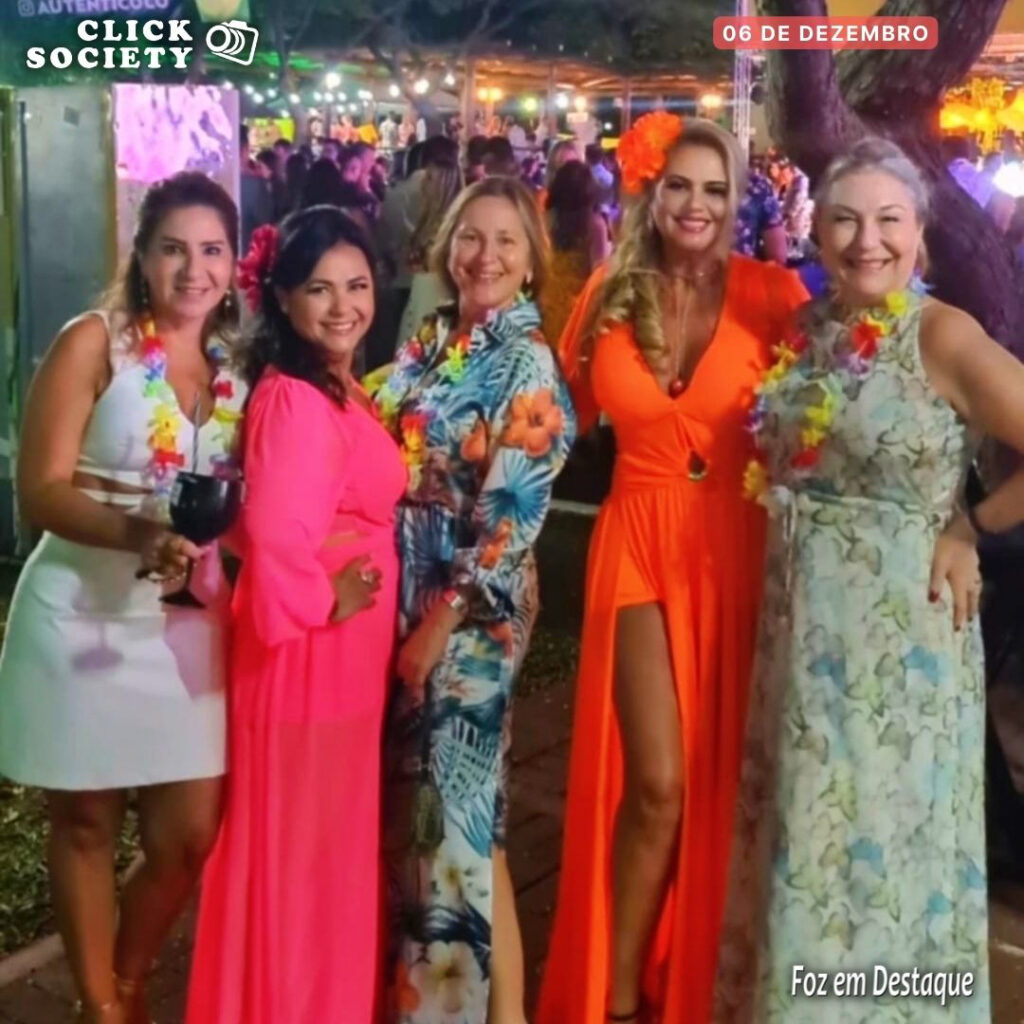 BAILE OD HAWAII ICLI Andrea Dib, Lili Castella, Silvia Rodrigues e Cris Sschisler