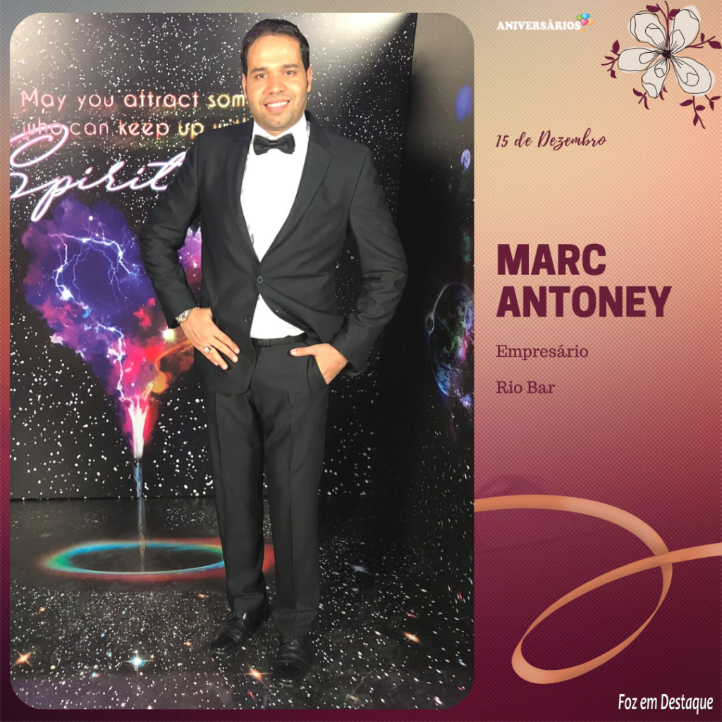 Aniversarios 15 de Dezembro Marc Antoney e Toffic Dia