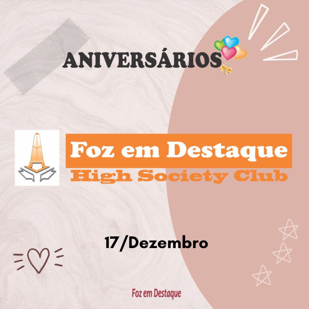 Aniversarios 17 Dezembro FozemDestaque