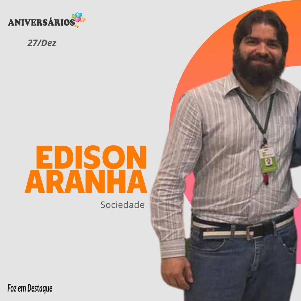 Aniversários 27 de Dezembro Edizon Aranha