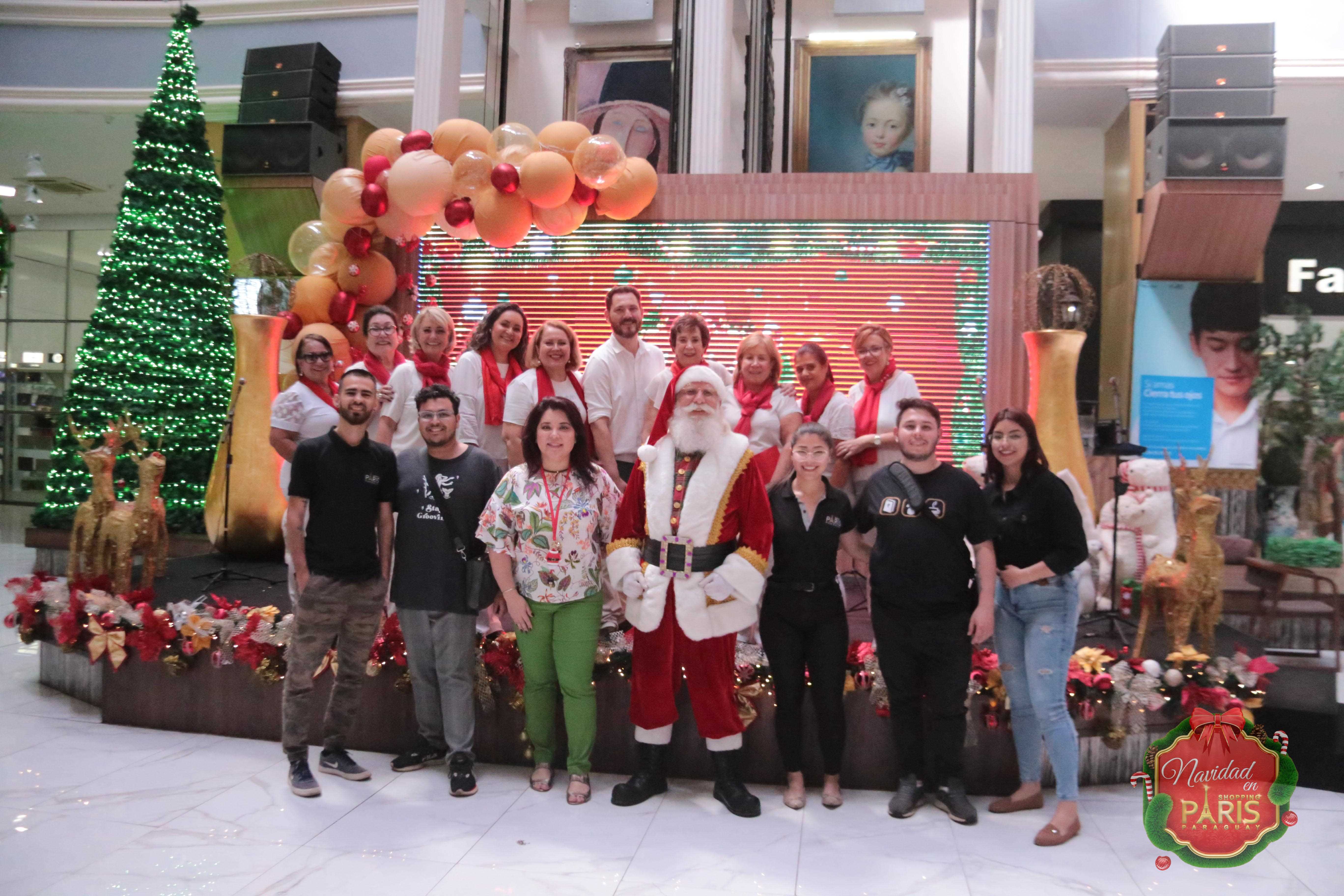 Natal Navidad do Shopping Paris com Coral