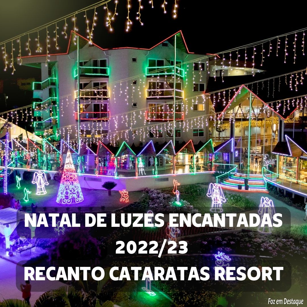 Fim-de-Ano Recanto Cataratas Natal de Luzes Encantadas