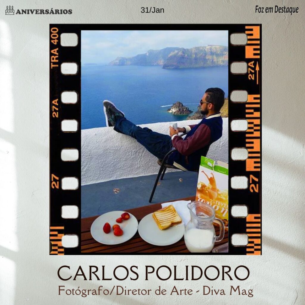 FOZ EM DESTAQUE CARLOS POLIDORO DIVA MAG