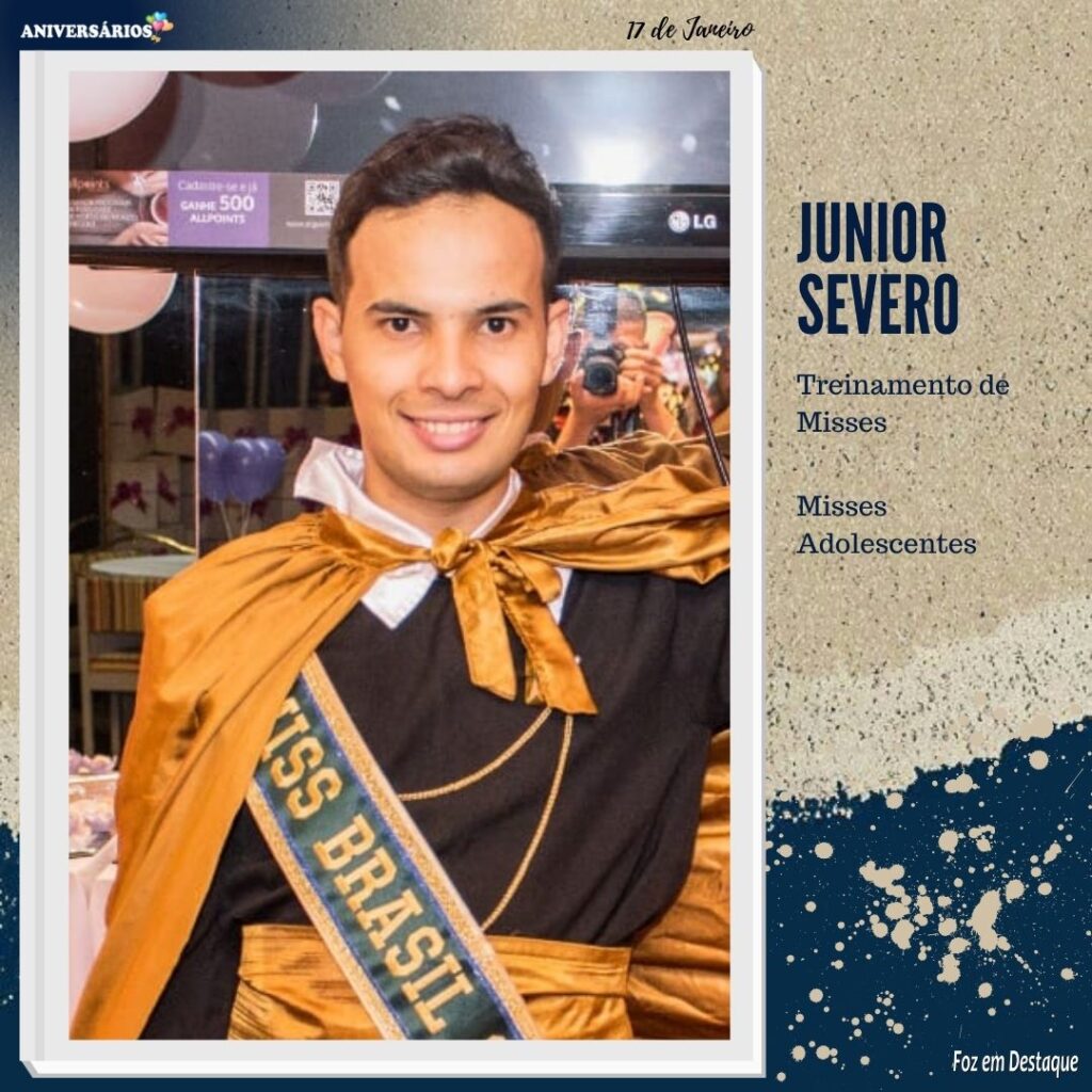 Aniversários 17 de Janeiro Junior Severo
