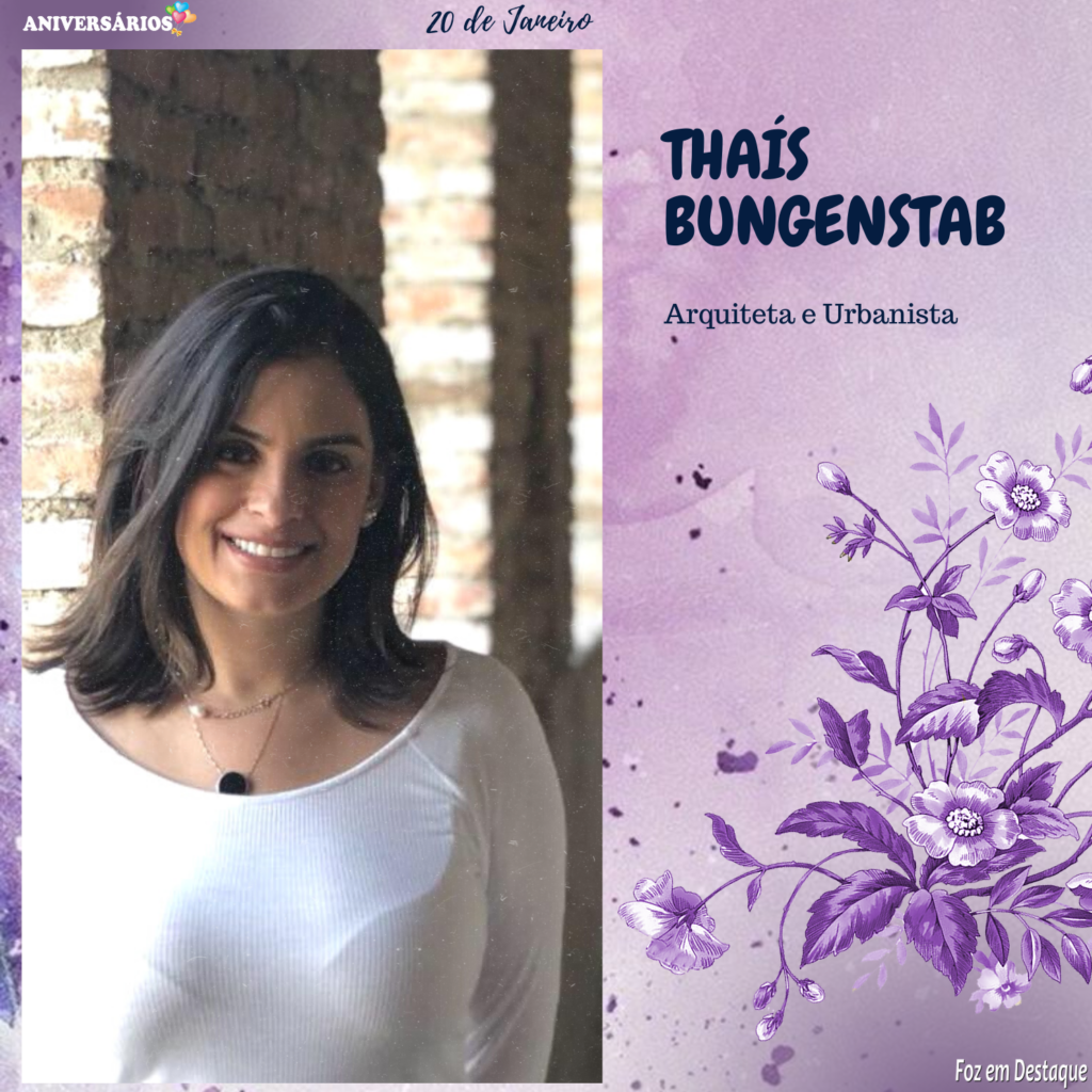 20 de Janeiro Foz em Destaque Thais Bungenstab
