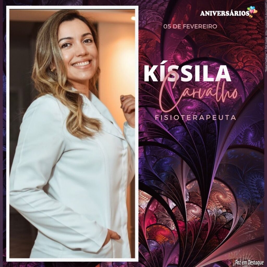 Kíssila Carvalho Aniversários 05 de Fevereiro
