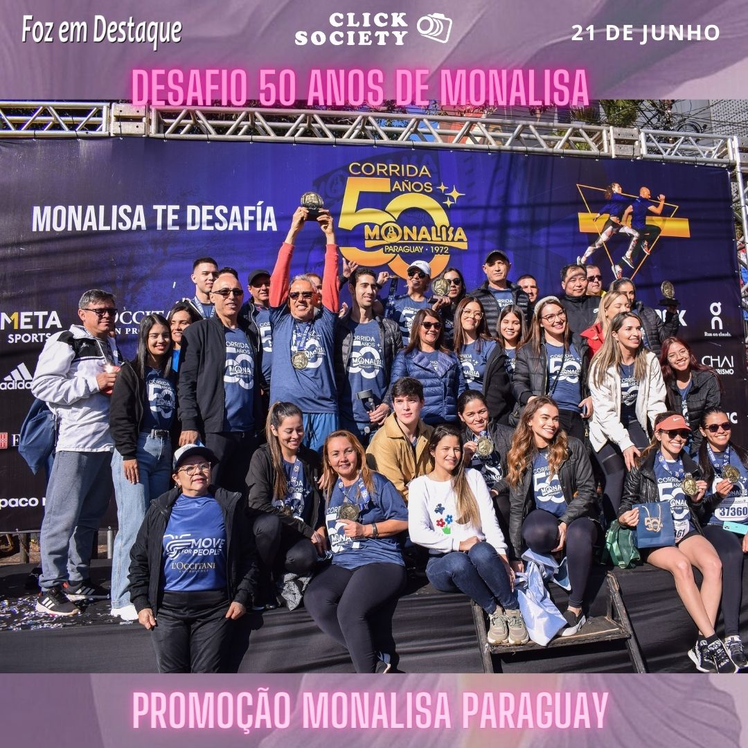 2022: DESAFIO 5K - 50 ANOS DE MONALISA NO PARAGUAI 2022: DESAFIO 5K - 50 ANOS DE MONALISA NO PARAGUAI