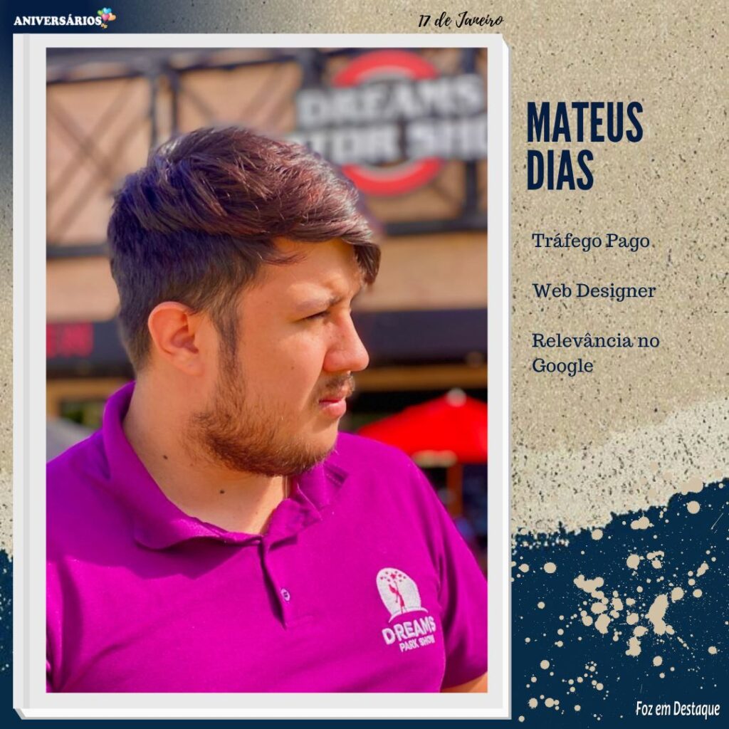 MATEUS DIAS VANGUARDA WEBDESIGNER DREAMLAND