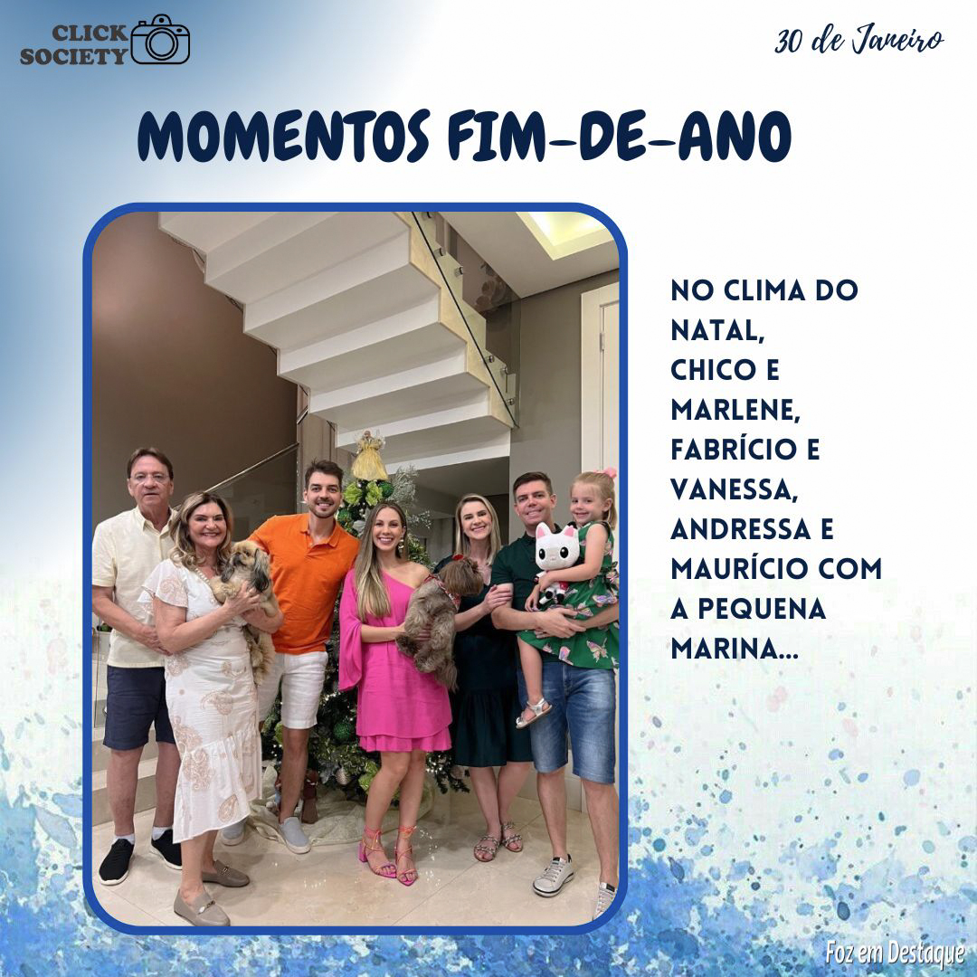 FAMÍLIA REUNIDA CURTINDO MERECIDO DESCANSO Fim de Ano Marlene Frizon Romão