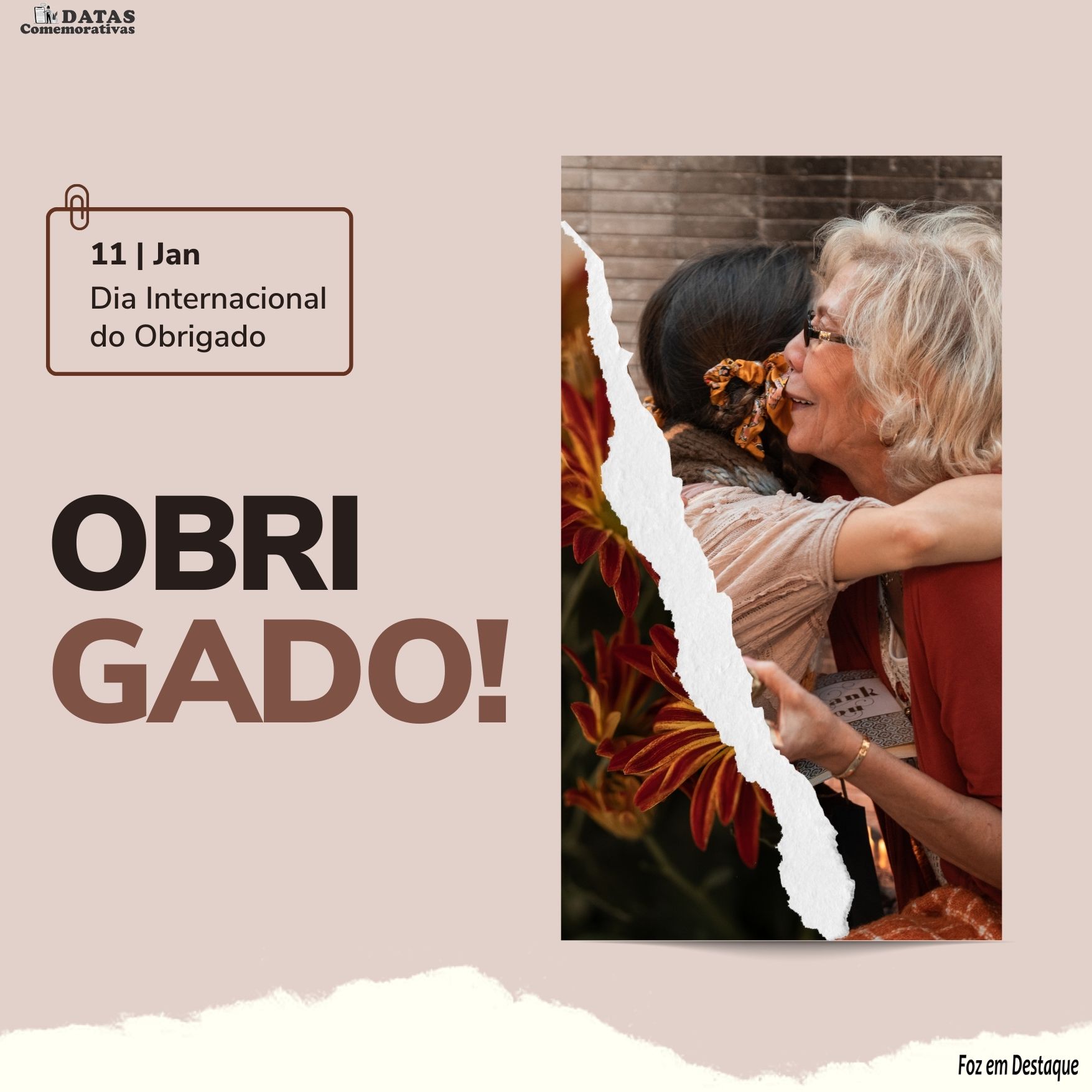 Datas Comemorativa: 11 de Janeiro 5-16