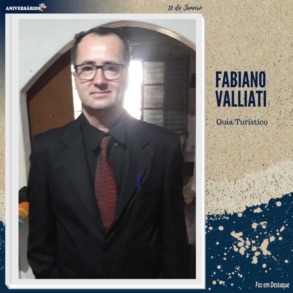 Aniversários 17 de Janeiro - Fabiano Valiati