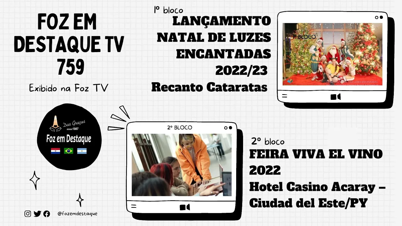 Foz Em Destaque TV – Edição 759